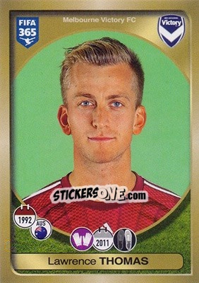 Sticker Lawrence Thomas - FIFA 365: 2016-2017 - Panini