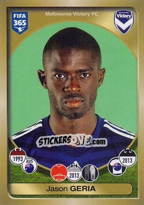 Cromo Jason Geria - FIFA 365: 2016-2017 - Panini