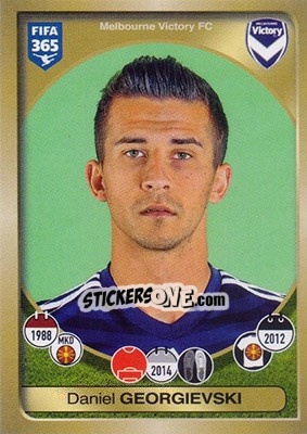 Figurina Daniel Georgievski - FIFA 365: 2016-2017 - Panini