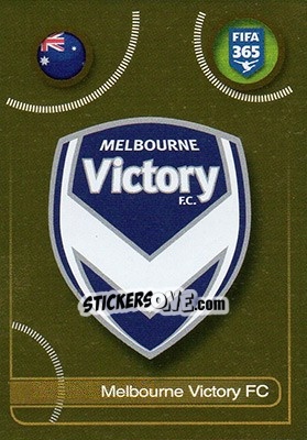 Sticker Melbourne Victory FC logo - FIFA 365: 2016-2017 - Panini