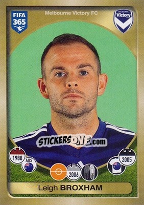 Figurina Leigh Broxham - FIFA 365: 2016-2017 - Panini