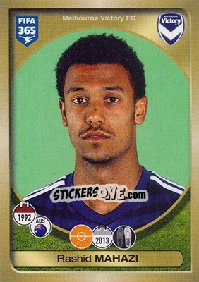 Figurina Rashid Mahazi - FIFA 365: 2016-2017 - Panini