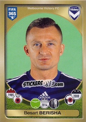 Sticker Besart Berisha - FIFA 365: 2016-2017 - Panini