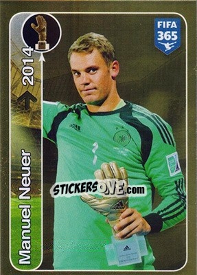 Sticker Manuel Neuer (FC Bayern München) - FIFA 365: 2016-2017 n. 468 - Panini