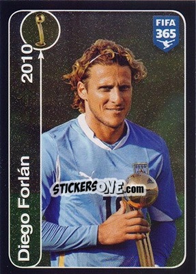 Sticker Diego Forlán (Peñarol) - FIFA 365: 2016-2017 n. 472 - Panini