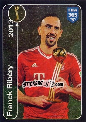 Sticker Franck Ribéry (FC Bayern München) - FIFA 365: 2016-2017 - Panini