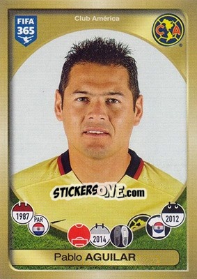 Cromo Pablo Aguilar - FIFA 365: 2016-2017 - Panini