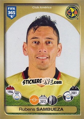 Cromo Rubens Sambueza - FIFA 365: 2016-2017 - Panini