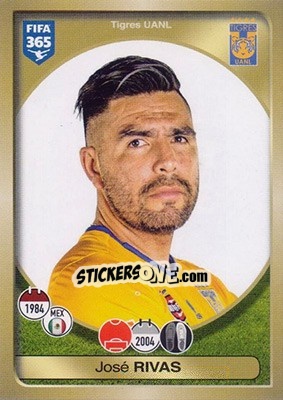 Sticker José Rivas - FIFA 365: 2016-2017 - Panini