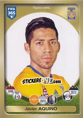 Figurina Javier Aquino - FIFA 365: 2016-2017 - Panini