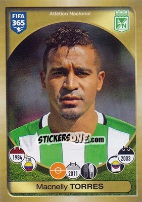 Sticker Macnelly Torres