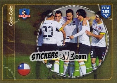 Sticker Colo-Colo team - FIFA 365: 2016-2017 n. 520 - Panini