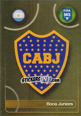 Figurina Boca Juniors logo