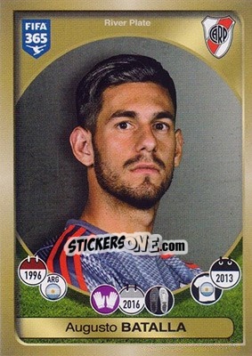 Cromo Augusto Batalla - FIFA 365: 2016-2017 - Panini