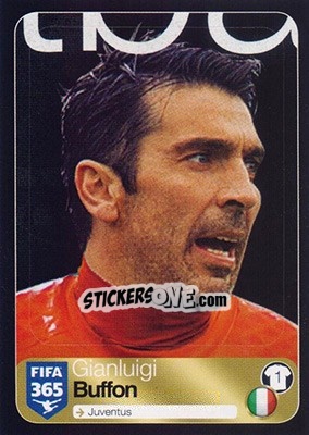 Sticker Gianluigi Buffon (Juventus) - FIFA 365: 2016-2017 n. 559 - Panini