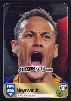 Sticker Neymar Jr. (FC Barcelona) - FIFA 365: 2016-2017 n. 563 - Panini