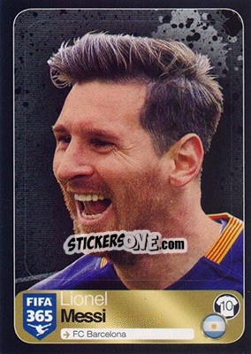 Sticker Lionel Messi (Fc Barcelona) - FIFA 365: 2016-2017 n. 565 - Panini