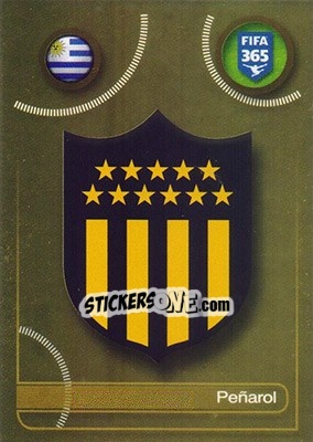 Sticker Peñarol logo - FIFA 365: 2016-2017 - Panini