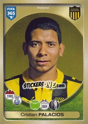 Sticker Cristian Palacios - FIFA 365: 2016-2017 - Panini