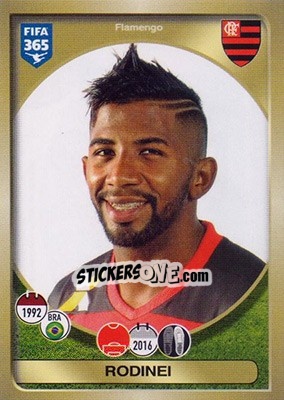 Sticker Rodinei - FIFA 365: 2016-2017 - Panini