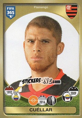 Sticker Cuéllar - FIFA 365: 2016-2017 - Panini