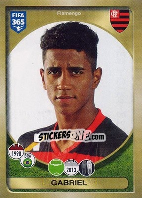 Sticker Gabriel - FIFA 365: 2016-2017 - Panini