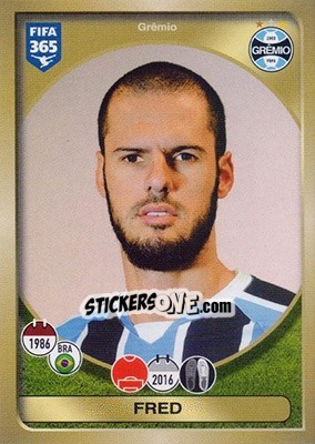 Sticker Fred - FIFA 365: 2016-2017 n. 614 - Panini