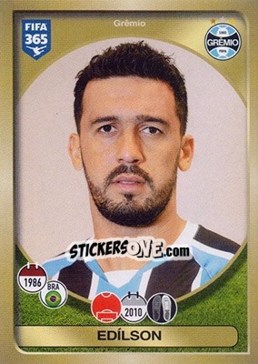 Sticker Edílson - FIFA 365: 2016-2017 - Panini
