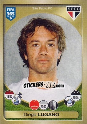Sticker Diego Lugano - FIFA 365: 2016-2017 n. 627 - Panini