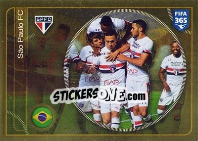 Figurina São Paulo FC team - FIFA 365: 2016-2017 - Panini