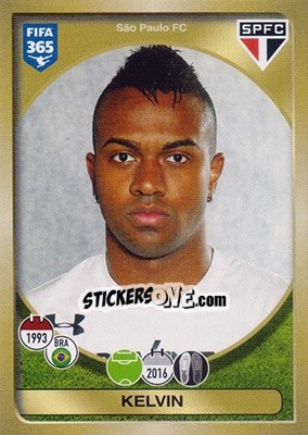 Sticker Kelvin - FIFA 365: 2016-2017 - Panini