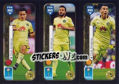 Sticker Osmar Mares / José Guerrero / Rubens Sambueza