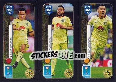 Sticker Osmar Mares / José Guerrero / Rubens Sambueza