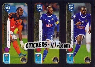Sticker Gbohouo / Kimwaki / Coulibaly - FIFA 365: 2016-2017 - Panini