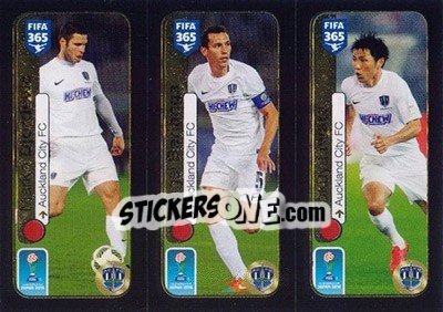 Sticker Djordevic / Berlanga / Iwata - FIFA 365: 2016-2017 - Panini