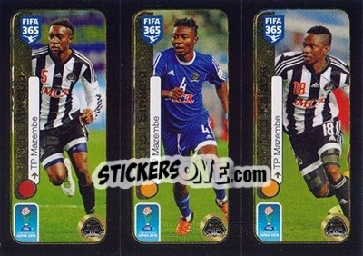 Sticker Mwepu / Sinkala / Kalaba - FIFA 365: 2016-2017 - Panini