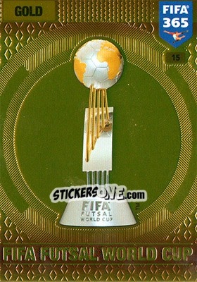 Sticker FIFA Futsal World Cup - FIFA 365: 2016-2017. Adrenalyn XL n. 15 - Panini