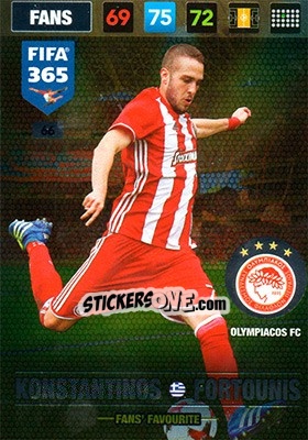 Sticker Kostas Fortounis - FIFA 365: 2016-2017. Adrenalyn XL - Panini