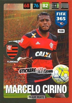 Cromo Marcelo Cirino - FIFA 365: 2016-2017. Adrenalyn XL - Panini