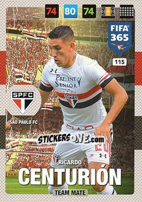 Sticker Ricardo Centurión - FIFA 365: 2016-2017. Adrenalyn XL - Panini