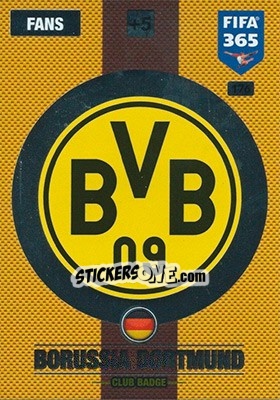 Sticker Club Badge - FIFA 365: 2016-2017. Adrenalyn XL n. 176 - Panini