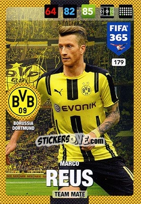 Sticker Marco Reus - FIFA 365: 2016-2017. Adrenalyn XL n. 179 - Panini