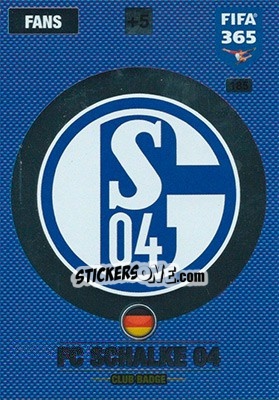 Sticker Club Badge - FIFA 365: 2016-2017. Adrenalyn XL n. 185 - Panini