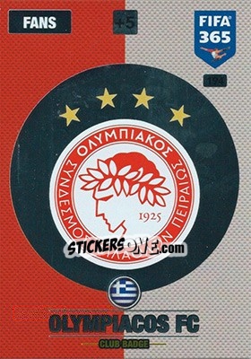 Cromo Club Badge - FIFA 365: 2016-2017. Adrenalyn XL - Panini