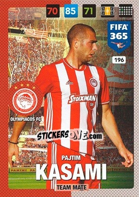 Sticker Pajtim Kasami - FIFA 365: 2016-2017. Adrenalyn XL - Panini