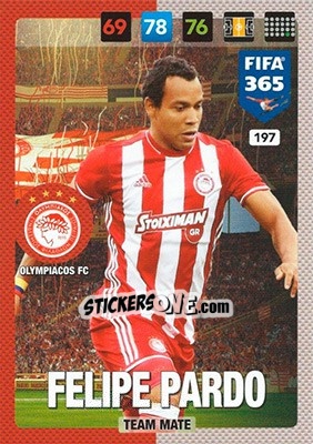 Sticker Felipe Pardo - FIFA 365: 2016-2017. Adrenalyn XL - Panini