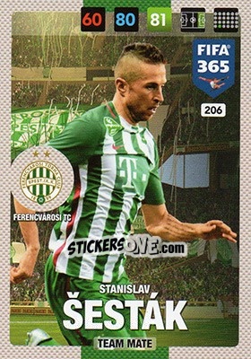 Sticker Stanislav Šesták - FIFA 365: 2016-2017. Adrenalyn XL - Panini