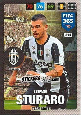 Sticker Stefano Sturaro - FIFA 365: 2016-2017. Adrenalyn XL - Panini