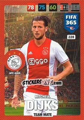 Sticker Mitchell Dijks