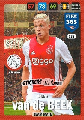 Cromo Donny van de Beek